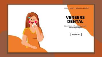 impiallacciature dentale vettore