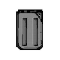 caricabatterie energia banca gioco pixel arte vettore illustrazione