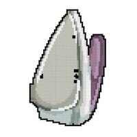 elettrico ferro lavanderia gioco pixel arte vettore illustrazione