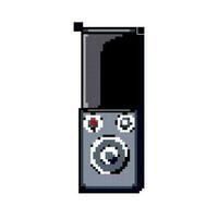 digitale dittafono gioco pixel arte vettore illustrazione