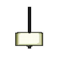 leggero lampadario gioco pixel arte vettore illustrazione