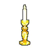 antico candeliere Vintage ▾ gioco pixel arte vettore illustrazione