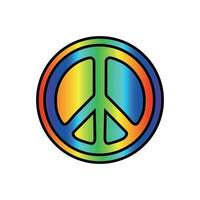 multicolore simbolo di il mondo di arte, cartello di il mondo cartello, hippie arte insieme a, testo, mondo mondo, vettore