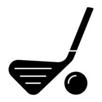 un' solido design icona di ghiaccio hockey vettore