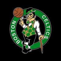 vettore logo pallacanestro nba celtici