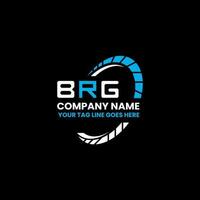 brg lettera logo creativo design con vettore grafico, brg semplice e moderno logo. brg lussuoso alfabeto design