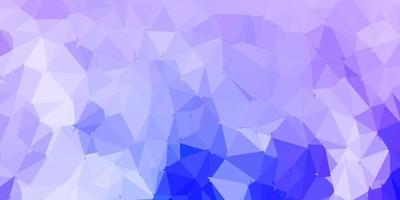 sfondo poligonale vettoriale viola chiaro.