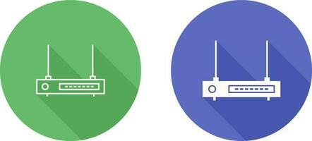 Wi-Fi router vettore icona