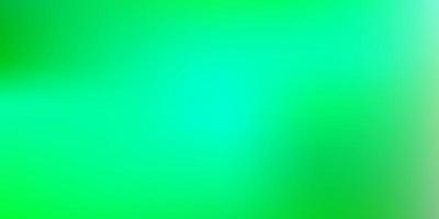 sfondo sfocatura sfumatura vettoriale verde chiaro.