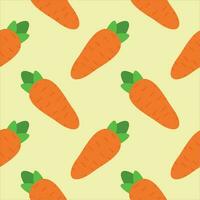 carota senza soluzione di continuità modello vettore illustrazione