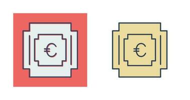 Euro simbolo vettore icona