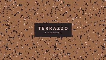 sfondo della carta da parati del pavimento in terrazzo vettore