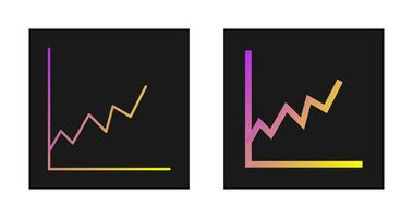 statistiche vettore icona