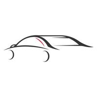 sport auto logo icona design vettore