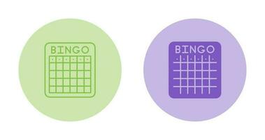 icona del vettore bingo