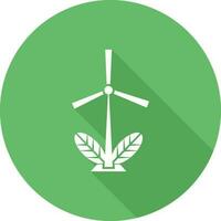 verde energia vettore icona