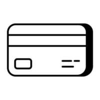 icona di download premium della carta bancomat vettore