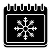un icona design di inverno stagione vettore