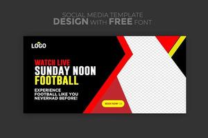 modello web di banner di disegno vettoriale per evento sportivo