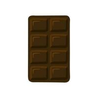 cioccolato bar icona scarabocchio cartone animato vettore illustrazione