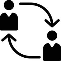 illustrazione vettoriale dell'utente su uno sfondo simboli di qualità premium. icone vettoriali per il concetto e la progettazione grafica.