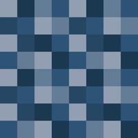 Seamless pattern ripetuto di piazze in diverse tonalità di blu vettore