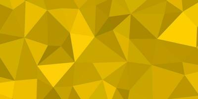 astratto giallo sfondo con triangoli vettore