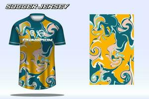 calcio maglia sport maglietta design modello per calcio club vettore