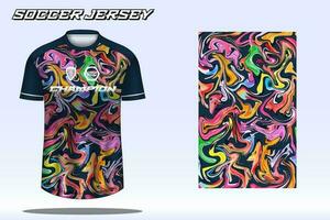 calcio maglia sport maglietta design modello per calcio club vettore