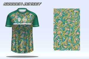 calcio maglia sport maglietta design modello per calcio club vettore