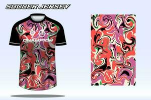 calcio maglia sport maglietta design modello per calcio club vettore