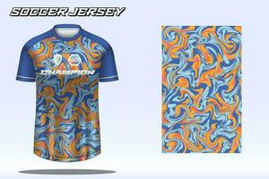 calcio maglia sport maglietta design modello per calcio club vettore