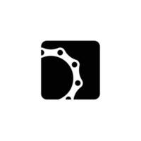 catena sicurezza logo tecnologia vettore design Tech