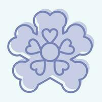 icona primula. relazionato per fiori simbolo. Due tono stile. semplice design modificabile. semplice illustrazione vettore