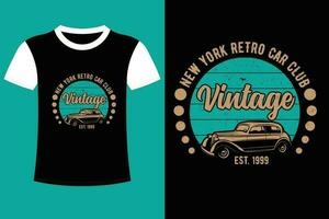 Vintage ▾ maglietta design. vettore