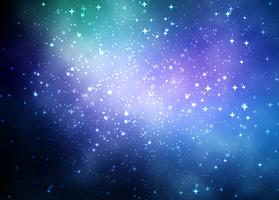 Astratto sfondo colorato galassia vettore