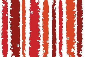 senza soluzione di continuità carino modello vettore bianca arancia sfondo tessuto acquerello strisce sbilanciare banda modelli carino verticale caldo sangue rosso colore tono striscia festa sfondo.