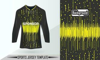 creativo calcio maglia design modello vettore