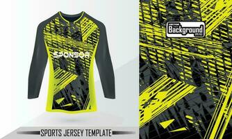 creativo calcio maglia design modello vettore