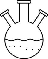 illustrazione di tre collo borraccia icona. vettore
