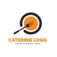 ristorante ristorazione logo design vettore modello