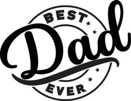 mio primo Il padre di giorno maglietta disegno, migliore papà mai disegno, felice Il padre di giorno disegno, divertente citazione ,Papà divertente disegno, papà camicia, divertente detto. vettore