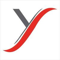 y vettore logo design