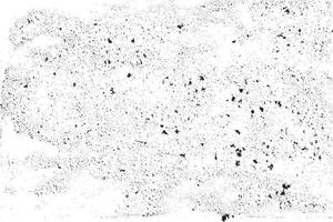 afflitto grano e polvere sfondo vettore. granuloso superficie struttura vettore su un' bianca sfondo. grintoso superficie struttura e arrugginito metallo superficie per sfondi. nero e bianca polveroso grunge effetto.