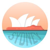 paesaggio di Sydney vettore