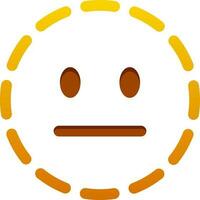 grande impostato di giallo emoji. divertente emoticon facce con facciale espressioni. vettore