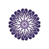 tradizionale asiatico colorato floreale modello macchiato bicchiere mosaico logo piastrella design ispirazione vettore