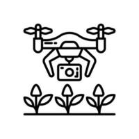 digitale agricoltura icona nel vettore. illustrazione vettore