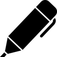 illustrazione di evidenziatore penna icona. vettore