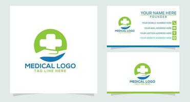 medico logo design modello vettore grafico il branding elemento